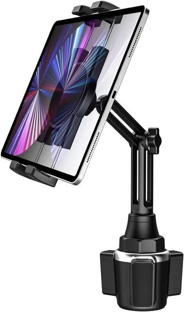 Cup Holder Car Tablet Mount, Charchendo Ipad Mount Holder for Car/Truck, 360° Ro