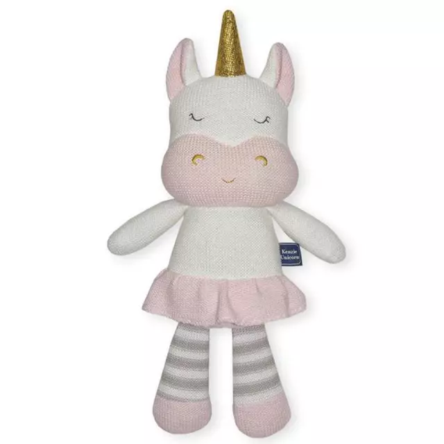 Living Textiles Softie Toy (Kenzie The Unicorn) Living Textiles