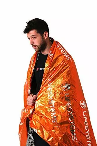 Lifesystems Thermal Blanket, Orange One Size 3