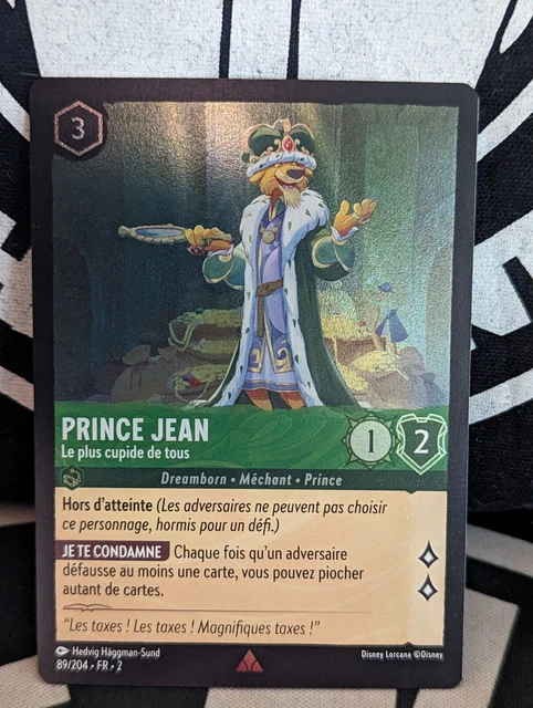 Lorcana - Chapitre 1 TFC - Full Set Foil First Print - FR