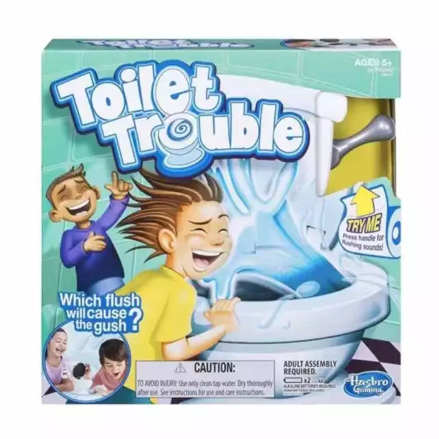 Toilet Trouble Kids Game Toy Hilarious Family Games Fun Play Toys Set Gift Hot