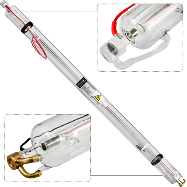 VEVOR Laser Tube en Verre CO2 Gravur Tube Laser 150W/130W/100W/80W/60W/50W/40W 3