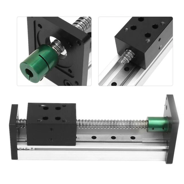 150-mm-Schiebespindelantrieb mit Kugelumlaufspindel für NEMA 23-Motor