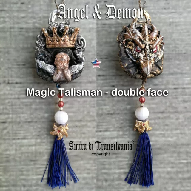 Magic Talisman Effective Power Attraction Fortune Money Amulets Pendant Necklace