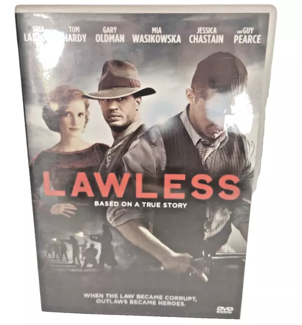 Lawless (DVD, 2012) thriller non-stop! VGC - Free Postage - tom hardy 2 🚨 reg1