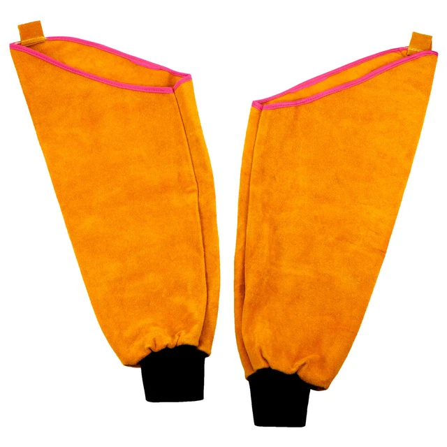 Welding Sleeves Leather Sleeves Welder Arm Protective Sleeves Welding Supplies