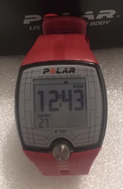 Polar FT2 Heart Rate Monitor Watch, T31 Transmitter, Chest Strap