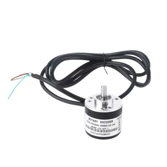 360P/R Incremental Rotary Encoder AB phase encoder 6mm Shaft for W coupling New