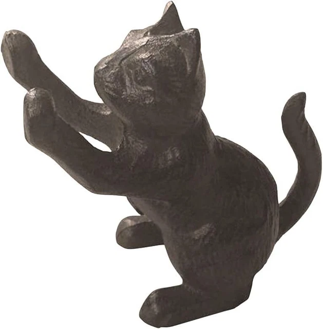 Comfy Hour Antique and Vintage Animal Collection Cast Iron Door Stopper - Cat