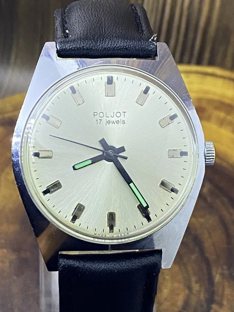 Montre Vintage Poljot URSS Années 80 - Mécanique 17 Rubis - Calibre 2609.2H