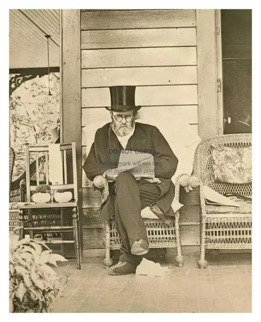 Last Photo Of President Ulysses S. Grant Portrait 8X10 Photograph Reprint