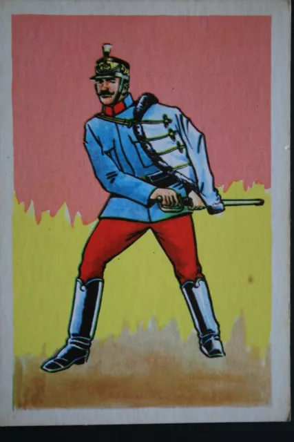 AUSTRO HUNGARIAN CAVALRY HUSSAR  World War 1  Illustrated Card  XC17