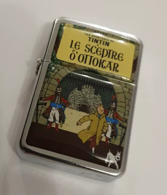 Tintin ""The Scepter of Ottokar"" Gasoline Lighter Limited Edition