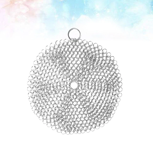 GRILL CLEANING BRUSH Steel Scrubber Cast Iron Cast Iron Tub Cleaner EUR