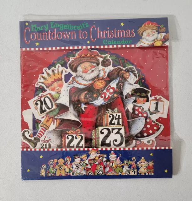 Mary Engelbreit's Countdown Christmas Calendar-40'' long and 11'' tall