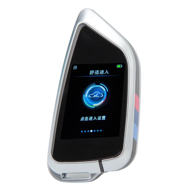 Bellissimo telecomando auto intelligente schermo LCD anti perdita 5.0 ingresso senza chiave chiave chiave blocco automatico