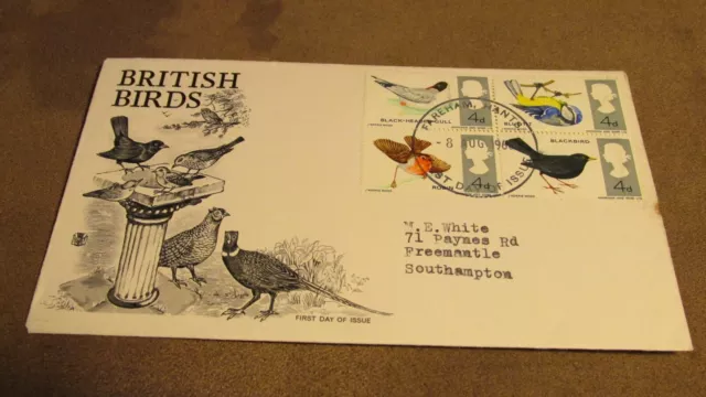 1966 GB Event Cover - British Birds - Twitcher / RSPB interest