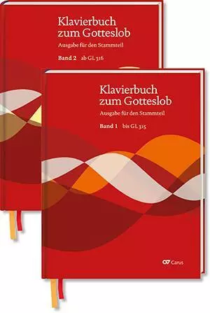 Klavierbuch zum Gotteslob. 2 Bände | deutsch