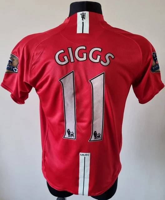 Maillot Manchester United 2010/2011 Ryan Giggs #11 - Occasion, Taille M, Très Bon état