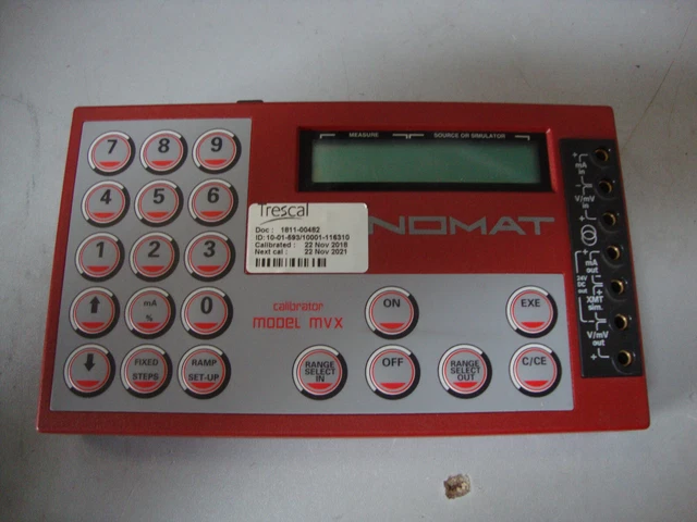 CALIBRATOR UNOMAT tester  Model MVX (Ohne Kabel u. zubehöre) mit Tasche
