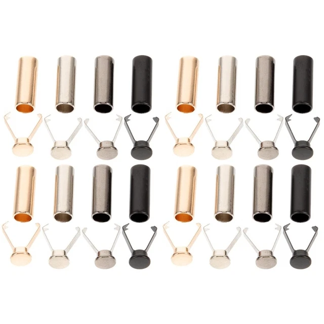 16 pcs Shoe Lace Ends Tips Cords End Head Shoelace Parts Shoelace Tips