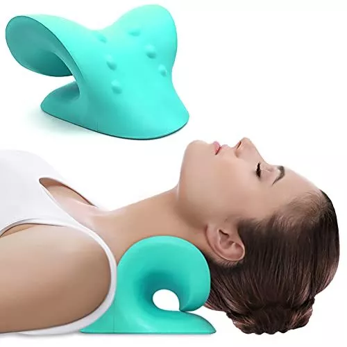 Anzorhal Nacken-Schulter-Massage Kissen Nacken Massagegerät Cervical Traktion