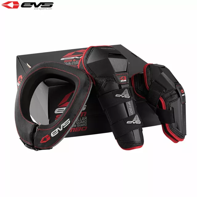 EVS SB02 Shoulder Support Black Medium - Motocross MX Off-Road