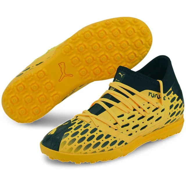 PUMA Future 5.3 Netfit TT Kinder Multinocken Fußballschuhe gelb/schwarz 106074