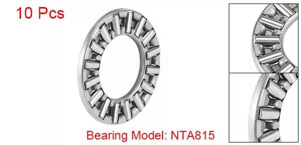 10pcs NTA815 Needle Roller Bearing Cage Thrust Assembly 1/2" x 15/16" x 5/64" 2