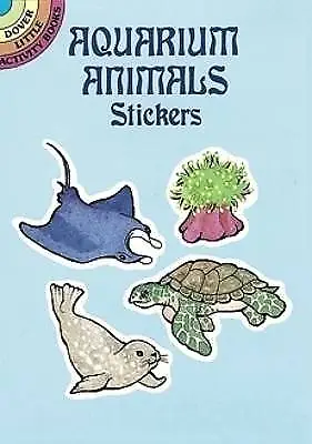 Aquarium Animals Stickers Dover Little Activity Bo