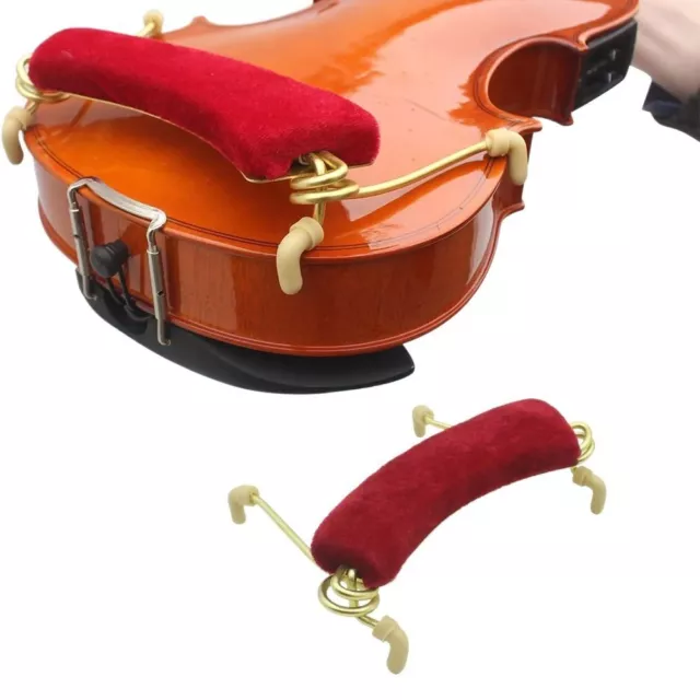 Adjustable Spring Violin Shoulder Rest  for 3/4 4/4 & 1/2 Size Violin