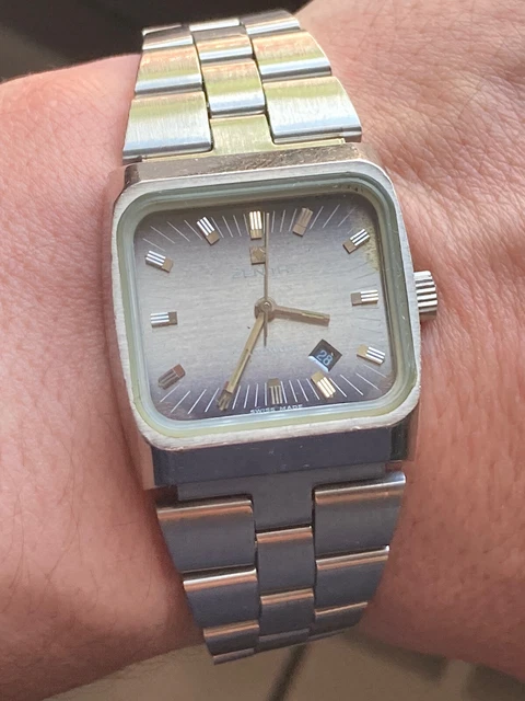 Zenith Automatic Vintage Watch Orologio Uhr Montre Eta 2671 stainless compressor