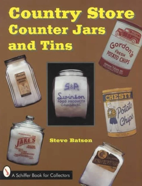 Antique Country General Store Glass Counter Jars & Advertising Tins ID Guide