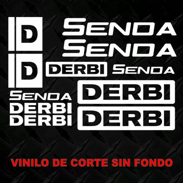 Kit Adhesivos DERBI SENDA. sticker decal autocollant, adesivi, pegatina