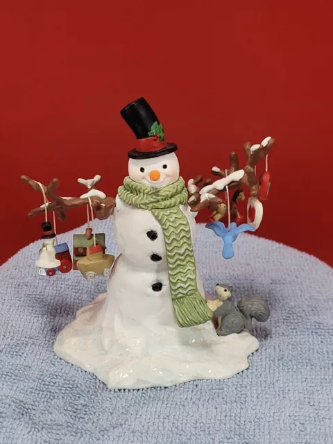 2010 Hallmark Keepsake Ornament BRANCHING OUT IN STYLE Snowman CLUB