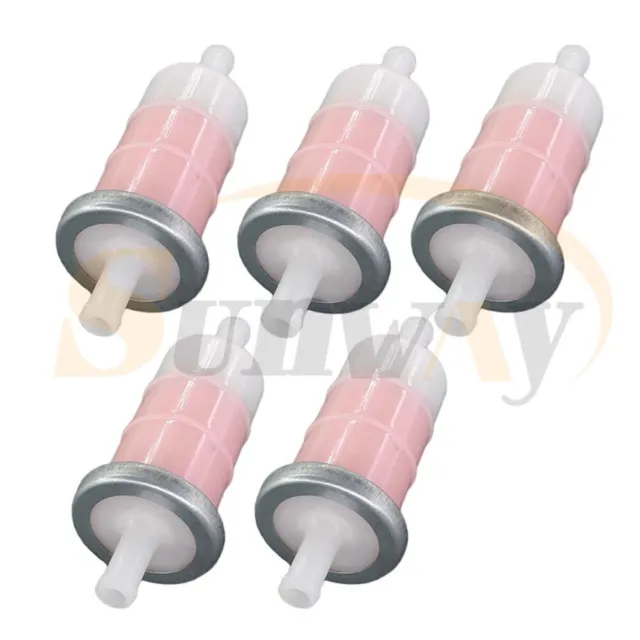 5× Petrol Fuel Filter 8mm for Yamaha FZS600 Fazer & YZF R6