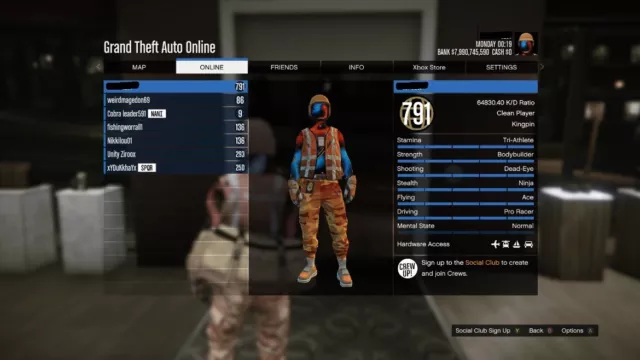 Gta 5 Xbox One Mod 7 Billion Rank 337 (BYOA)