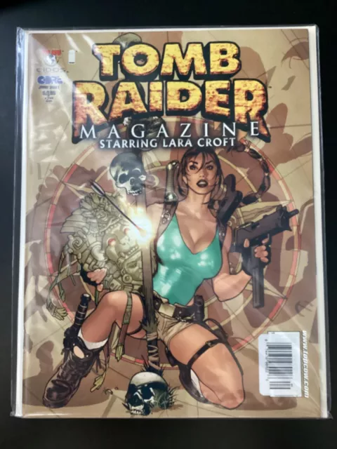 ,Image, Top Cow, Tomb Raider Magazine June 2001, Adam Hughes. Look!