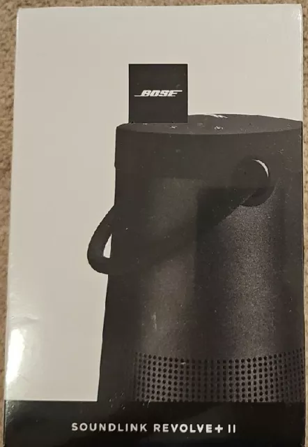 Bose Soundlink Revolve Plus + II Portable Bluetooth Speaker (Black) New Sealed Bose Soundlink Revolve Plus + II Portable Bluetooth Speaker (Black) New Sealed