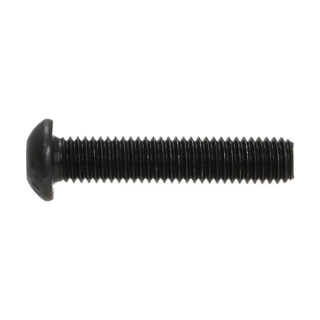 Button Head Socket Screw M3 (3mm) Metric Coarse 12.9 Plain Black ISO 7380