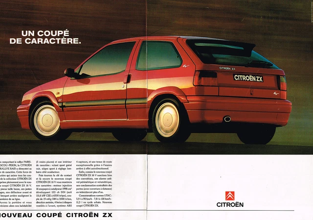 Le Meilleur de la Publicité de l'Année PUBLICITE ADVERTISING 124 1992 CITROEN ZX COUPE ( 2p) EUR 3,50