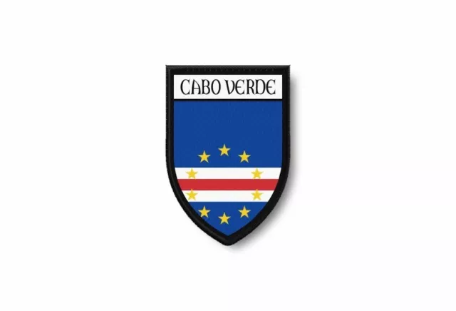 patch aufnäher bügelbilder aufbügler wappen flagge flaggen fahne kap verde