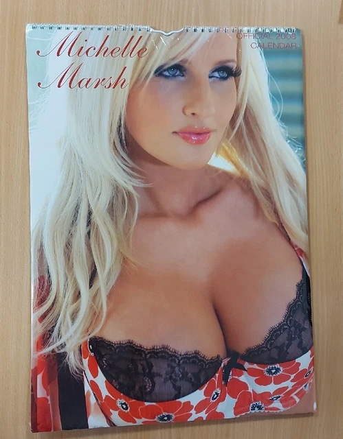NEW & SEALED 2008 Michelle Marsh Official A3 Wall Calendar £35.00