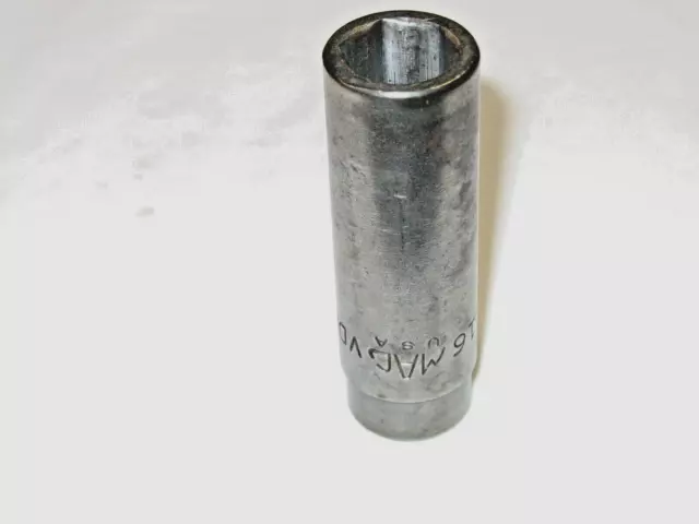 Mac Tools VDP266 1/2" Drive 11/16" SAE Deep Impact 6 Point Socket