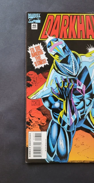 Darkhawk #46 (1994) Marvel Comics Late Issue Low Print Run Rare 2