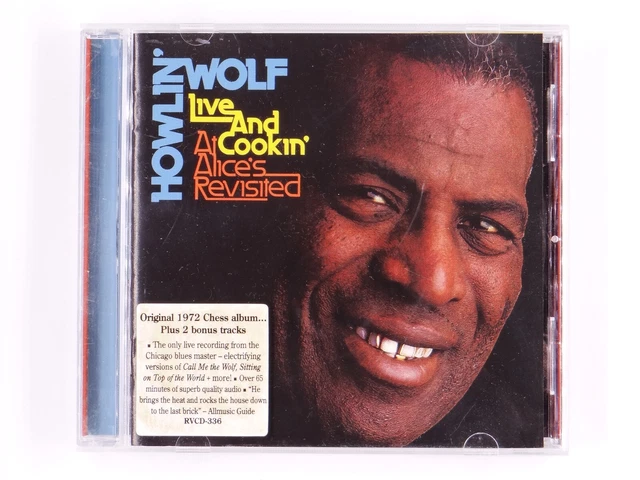 HOWLIN' WOLF LIVE And Cookin' At Alice's Revisited RAVEN CD Bonus