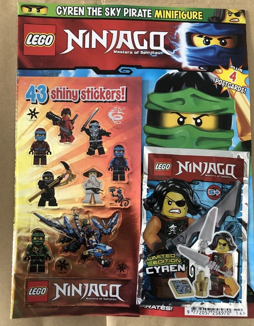 LEGO NINJAGO MAGAZINE Issue 14 with Limited Edition Cyren Minifigure NEW 8.49 PicClick UK