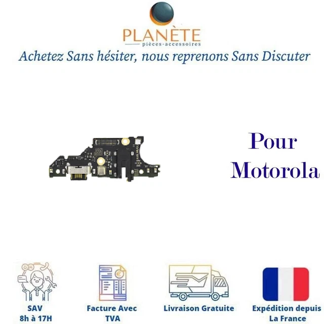 Nappe Connecteur Charge/carte Mère Pour Motorola Moto G 5G / One 5G Ace - Neuve