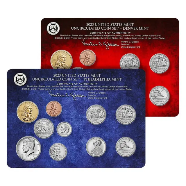 2023 US Mint Uncirculated Coin Set