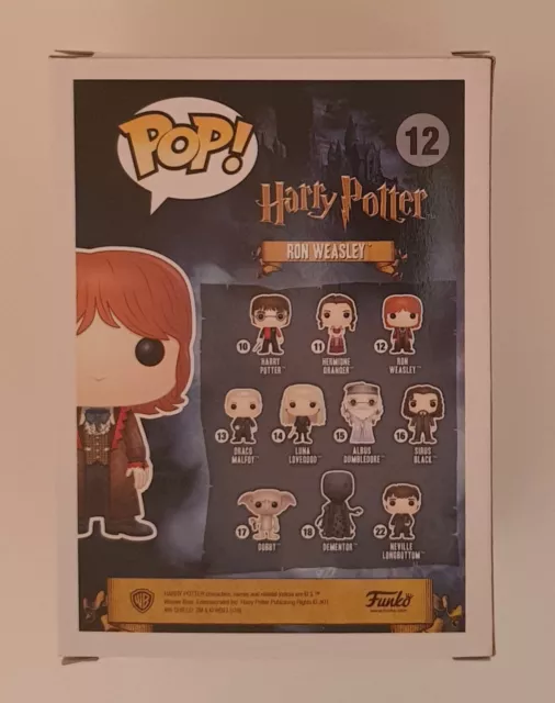 Figurine Harry Potter- Funko Pop n°12  RON WEASLEY 3